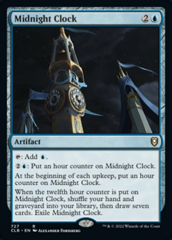 Horloge de minuit [Commander Legends : La bataille de la Porte de Baldur]