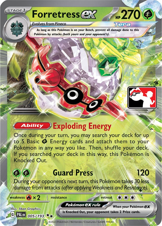 Forretress ex (005/193) [Paquete de Premios Serie Cuatro]