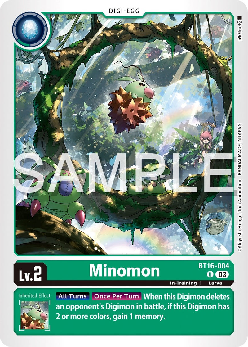 Minomon [BT16-004] [Observador Principiante]