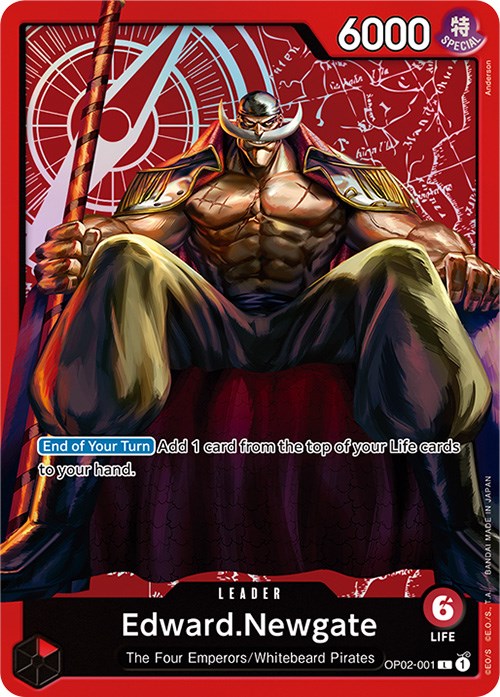 Edward.Newgate (Set de Bienes Especiales -Antiguos Cuatro Emperadores-) [Cartas Promocionales de One Piece]