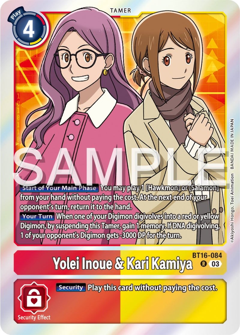Yolei Inoue y Kari Kamiya [BT16-084] [Observador Principiante]