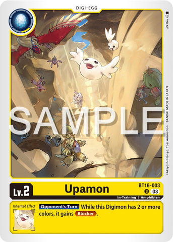 Upamon [BT16-003] [Observateur du début]