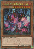 Diabellze el Malhechor de Ojos de Serpiente [LEDE-SP011] Quarter Century Secreta Rara