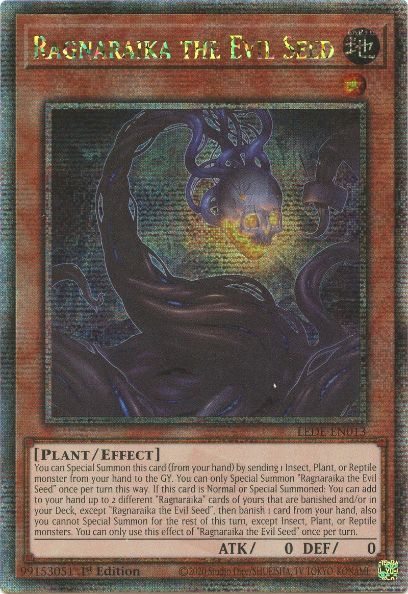 Ragnaraika, la Semilla Maligna [LEDE-EN013] Quarter Century Secret Rare