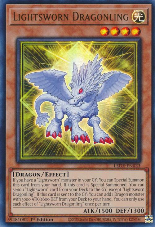 Dragoncito Luminoso [LEDE-EN023] Ultra Rara