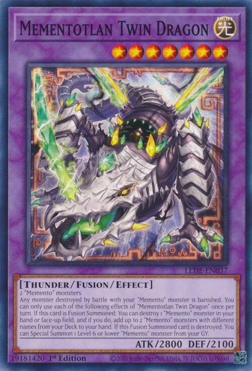 Mementotlan Dragón Gemelo [LEDE-EN037] Común
