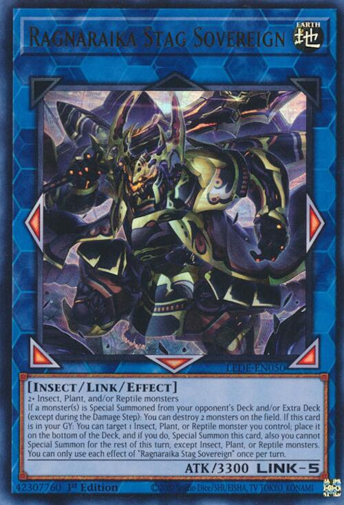 Ragnaraika, el Soberano Ciervo [LEDE-EN050] Ultra Rara