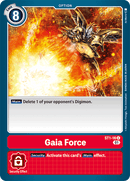Fuerza de Gaia [ST1-16] (Arte Alternativo) [Baraja de Inicio: Gallantmon]