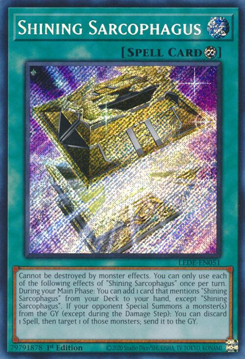 Sarcófago Brillante [LEDE-EN051] Rara Secreta