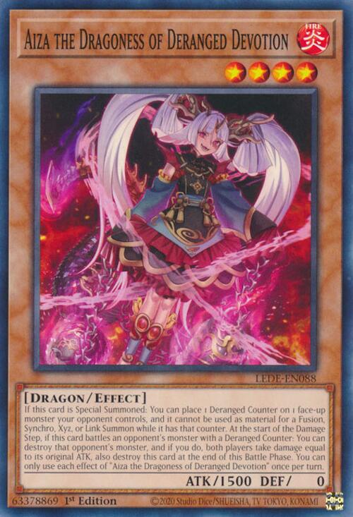 Aiza, la Dragonessa de Devoción Enloquecida [LEDE-EN088] Común