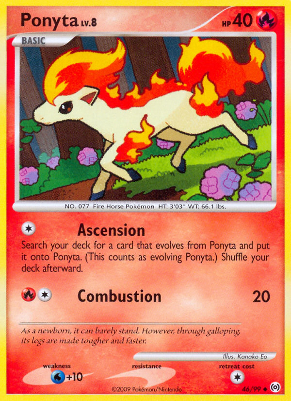 Ponyta (46/99) [Platine: Arceus]