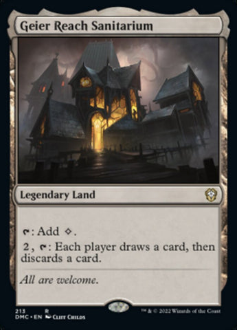 Sanatorio Geier Reach [Commander de Dominaria Unida]