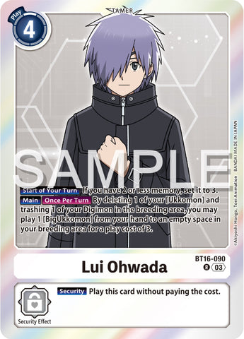 Lui Ohwada [BT16-090] [Observatrice débutante]