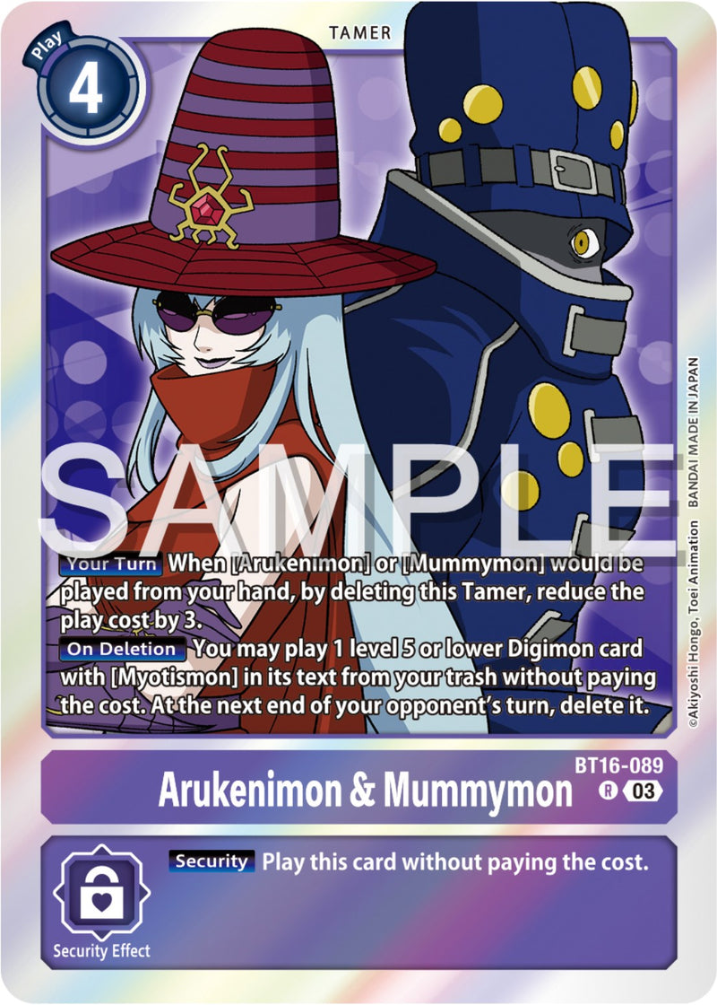 Arukenimon y Mummymon [BT16-089] [Observador Principiante]