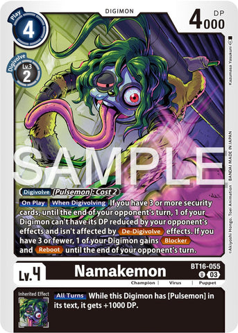 Namakemon [BT16-055] [Observateur débutant]