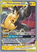 Pikachu et Zekrom GX (33/181) (Juge Pikarom - Haruki Miyamoto) [Championnats du Monde 2019]