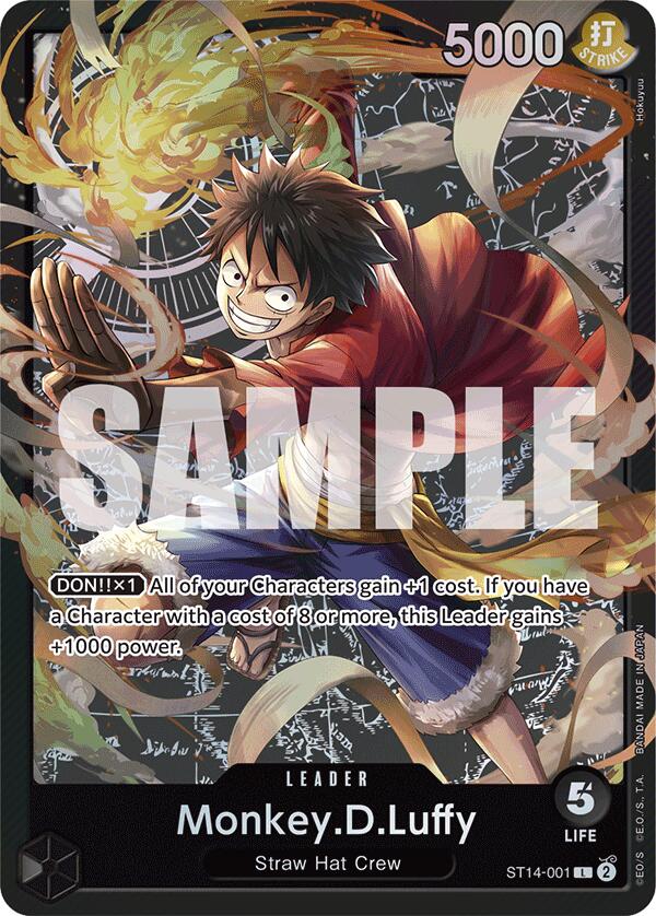 Monkey D. Luffy (001) [Baraja de Inicio: 3D2Y]