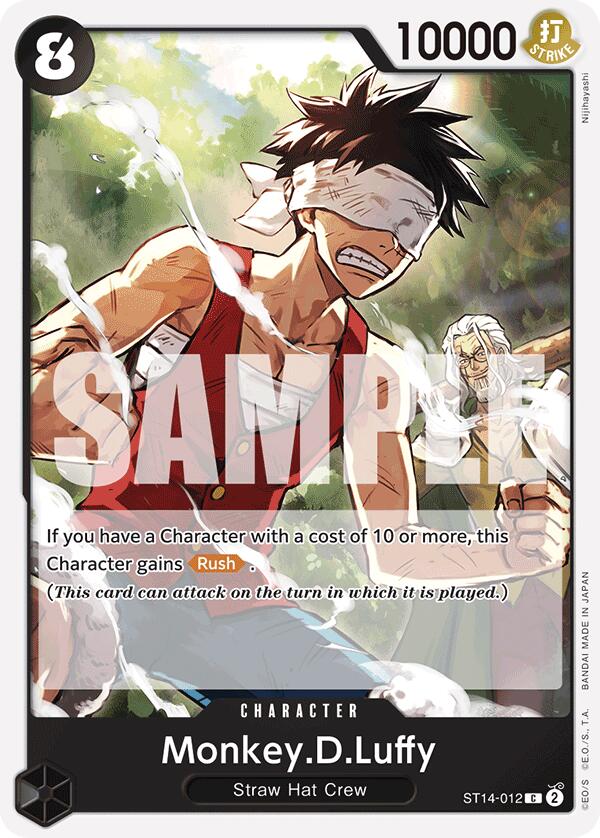 Monkey.D.Luffy (012) [Mazo de Inicio: 3D2Y]