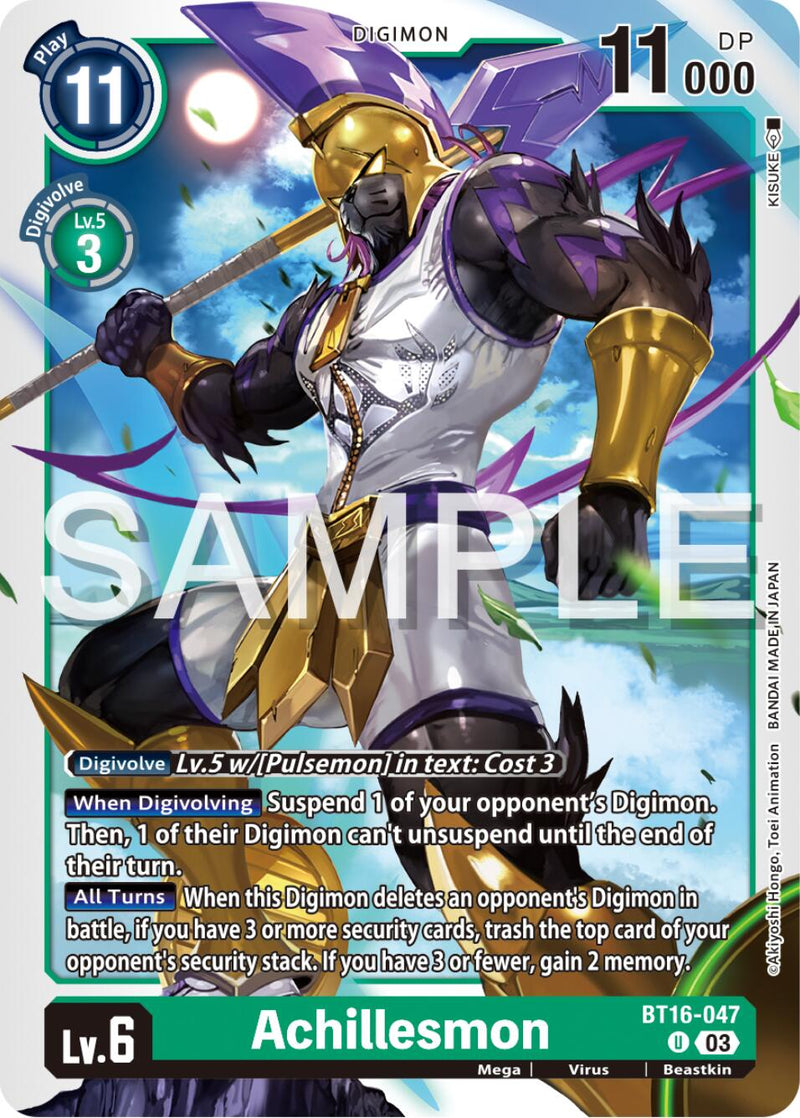 Achillesmon [BT16-047] [Observador Principiante]
