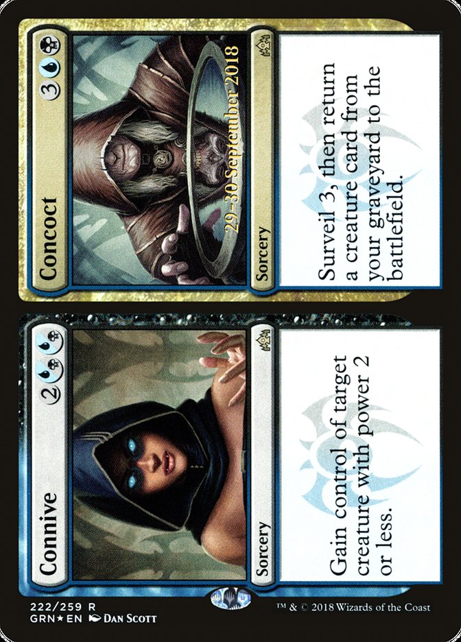 Manigancer // Concocter [Promos d'avant-première Guildes de Ravnica]