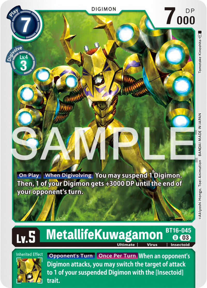 MetallifeKuwagamon [BT16-045] [Observador Principiante]
