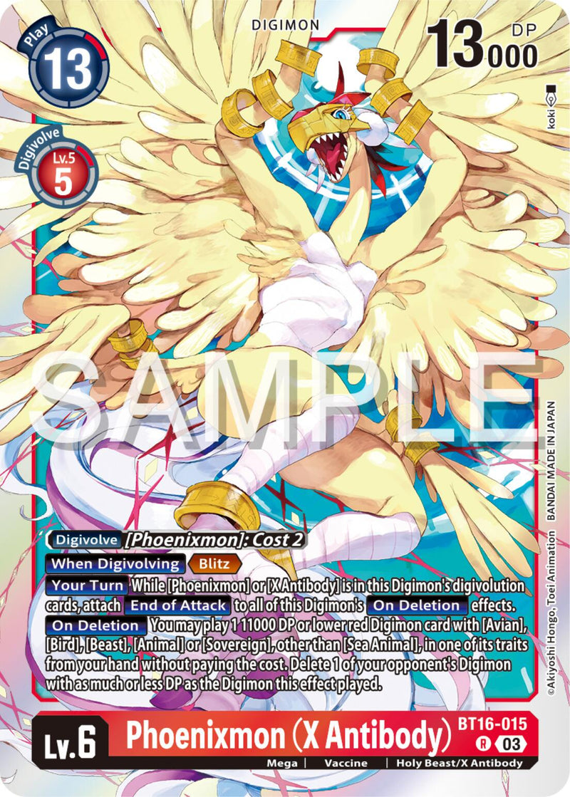 Phoenixmon (X Antibody) [BT16-015] [Observador Principiante]