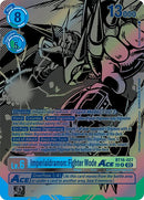 Imperialdramon: Modo Guerrero Ace [BT16-027] (Texturizado) [Observador del Comienzo]