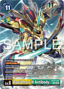 Rapidmon (X Antibody) [BT16-101] (Arte Alternativo) [Observador del Comienzo]