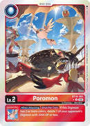 Poromon [BT16-001] (Paquete de promoción de caja: Beginning Observer) [Promos de Beginning Observer]