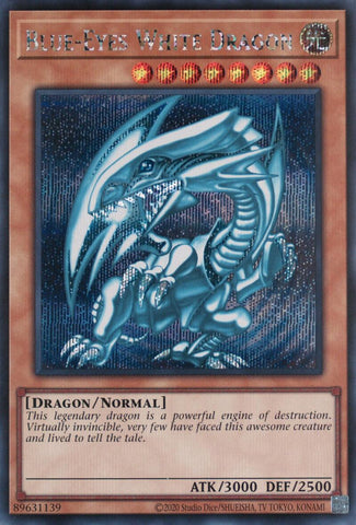 Dragon Blanc aux Yeux Bleus (Secret Rare) Secret Rare