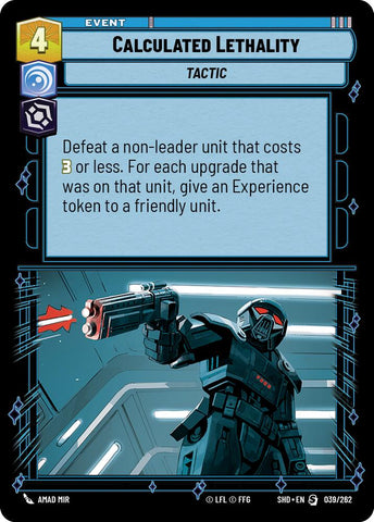 Letalidad Calculada (039/262) (039/262) [Sombras de la Galaxia]