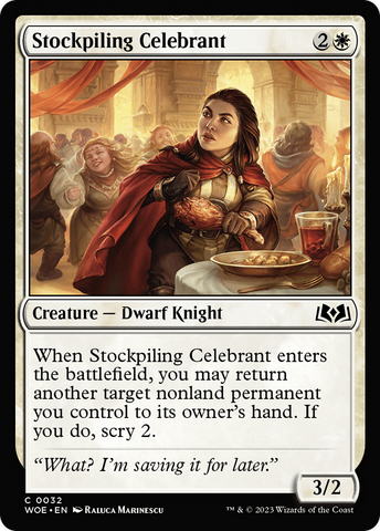 Célébrante de la mise en réserve [Les friches d'Eldraine]