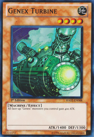Turbine Génex [HA02-FR008] Super Rare