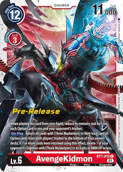 AvengeKidmon [BT7-015] [Cartas de prelanzamiento de Next Adventure]