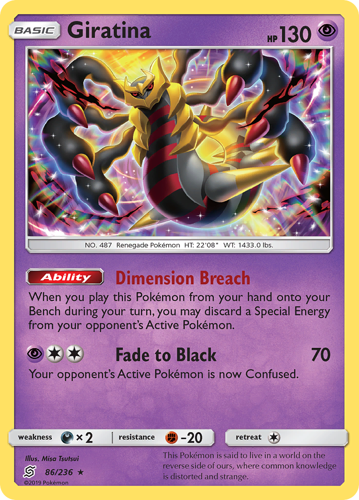 Giratina (86/236) [Soleil et Lune : Harmonie des Esprits]