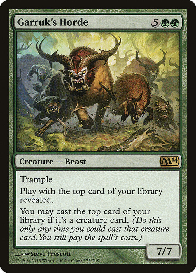 Horde de Garruk [Magic 2014]
