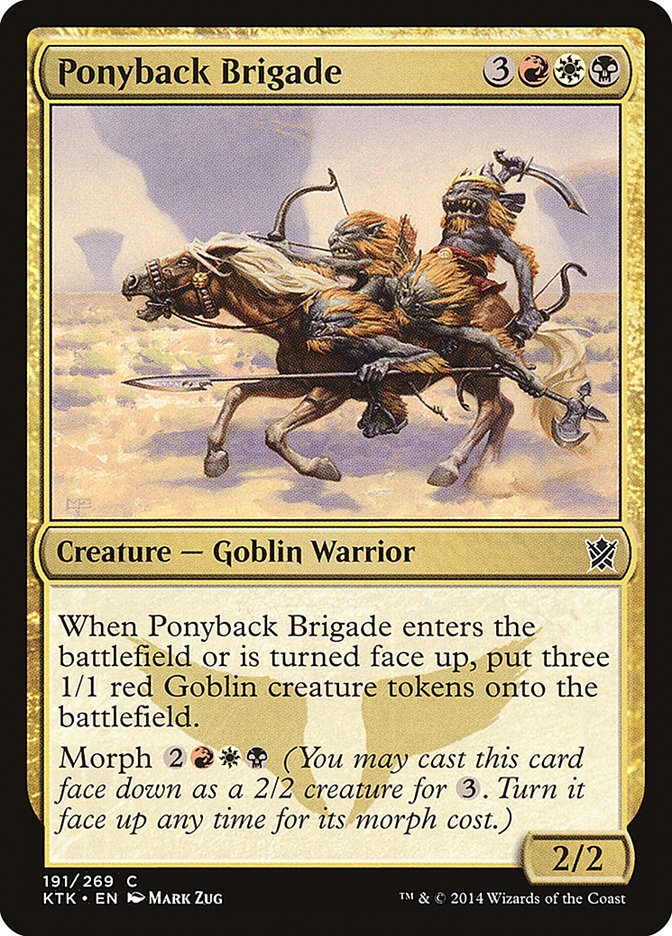 Brigade à Poney [Khans de Tarkir]