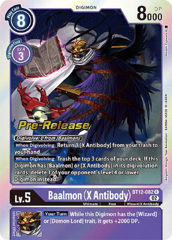 Baalmon (X Antibody) [BT12-082] [Cartas de prelanzamiento de Across Time]