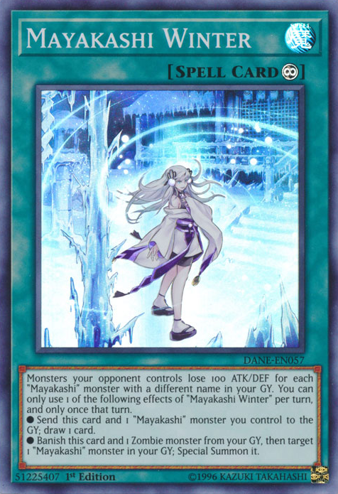 Mayakashi de Invierno [DANE-EN057] Súper Rara