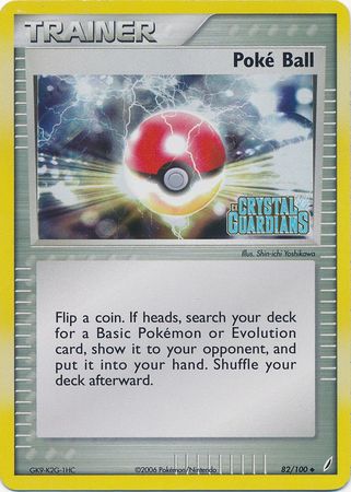Poke Ball (82/100) (Sellado) [EX: Guardianes de Cristal]