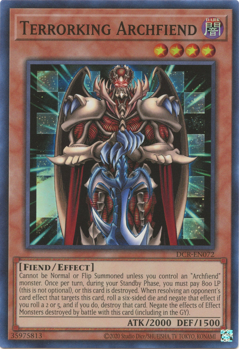 Archidemonio Rey del Terror (25 Aniversario) [DCR-EN072] Super Rara