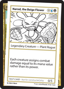 Narod, la fleur beige [Mystery Booster 2 cartes de test]