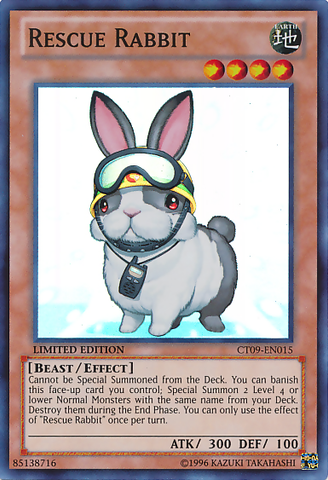 Rescue Rabbit [CT09-EN015] Súper Rara