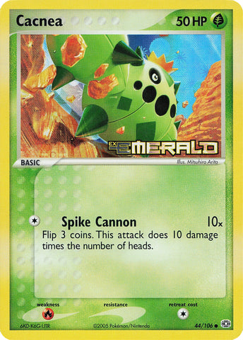 Cacnea (44/106) (Sellado) [EX: Esmeralda]