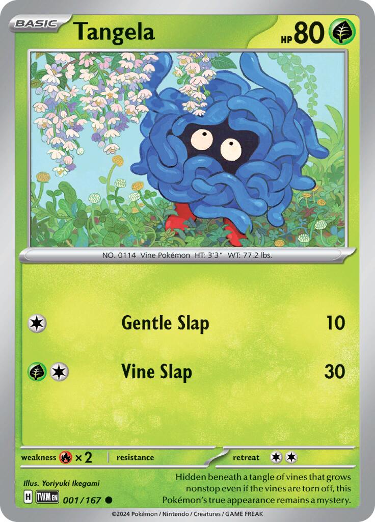 Tangela (001/167) [Escarlata y Púrpura: Mascarada Crepuscular]