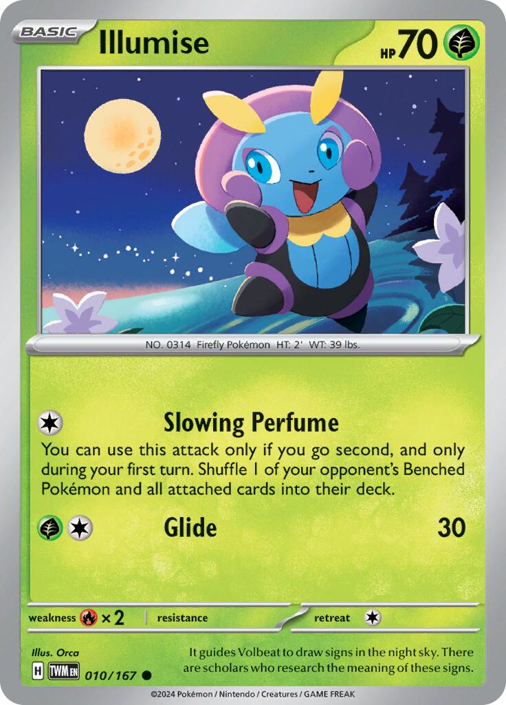 Illumise (010/167) [Escarlata y Púrpura-Mascarada Crepuscular]