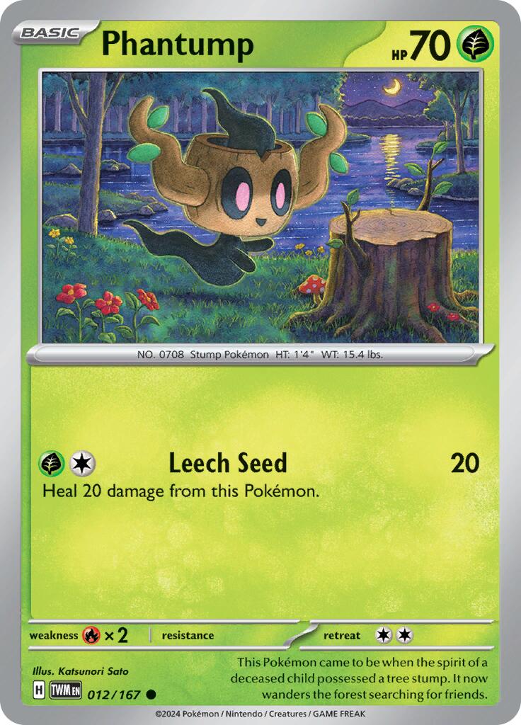 Phantump (012/167) [Escarlata y Púrpura: Mascarada Crepuscular]