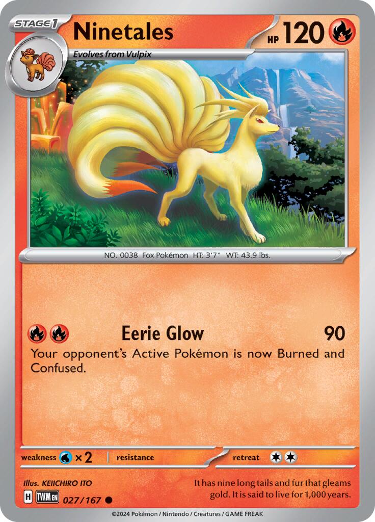 Ninetales (027/167) [Escarlata y Púrpura: Mascarada Crepúsculo]