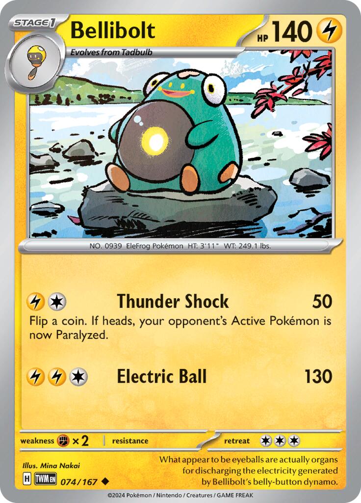 Bellibolt (074/167) [Escarlata y Púrpura: Mascarada Crepuscular]