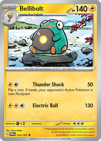 Bellibolt (074/167) [Escarlata y Púrpura: Mascarada Crepuscular]